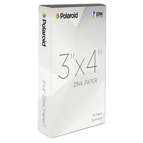 Polaroid Zink Papier 3"x 4" 30 vel